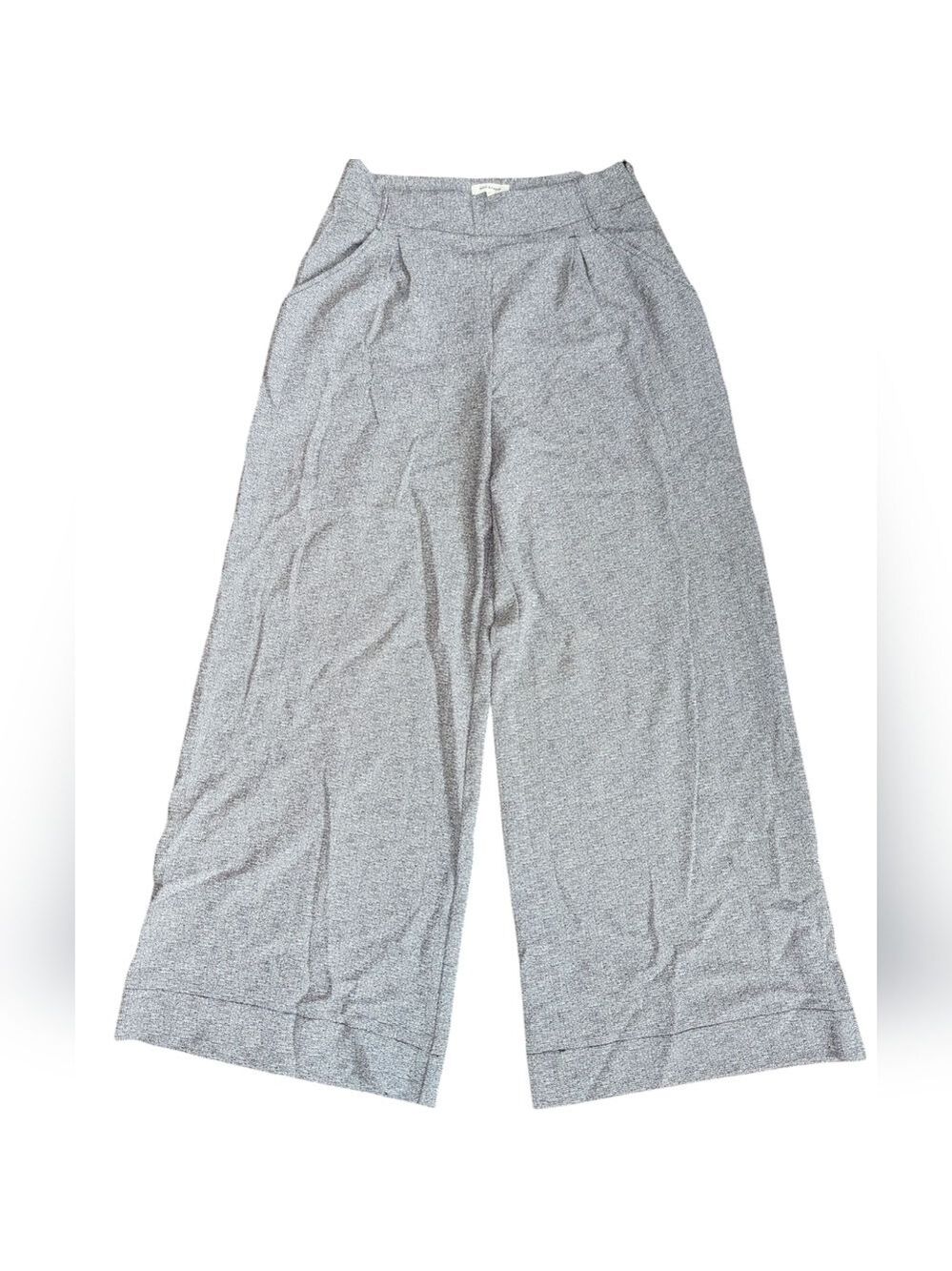 Max Studio Gray Wide Leg Pants High Waisted
